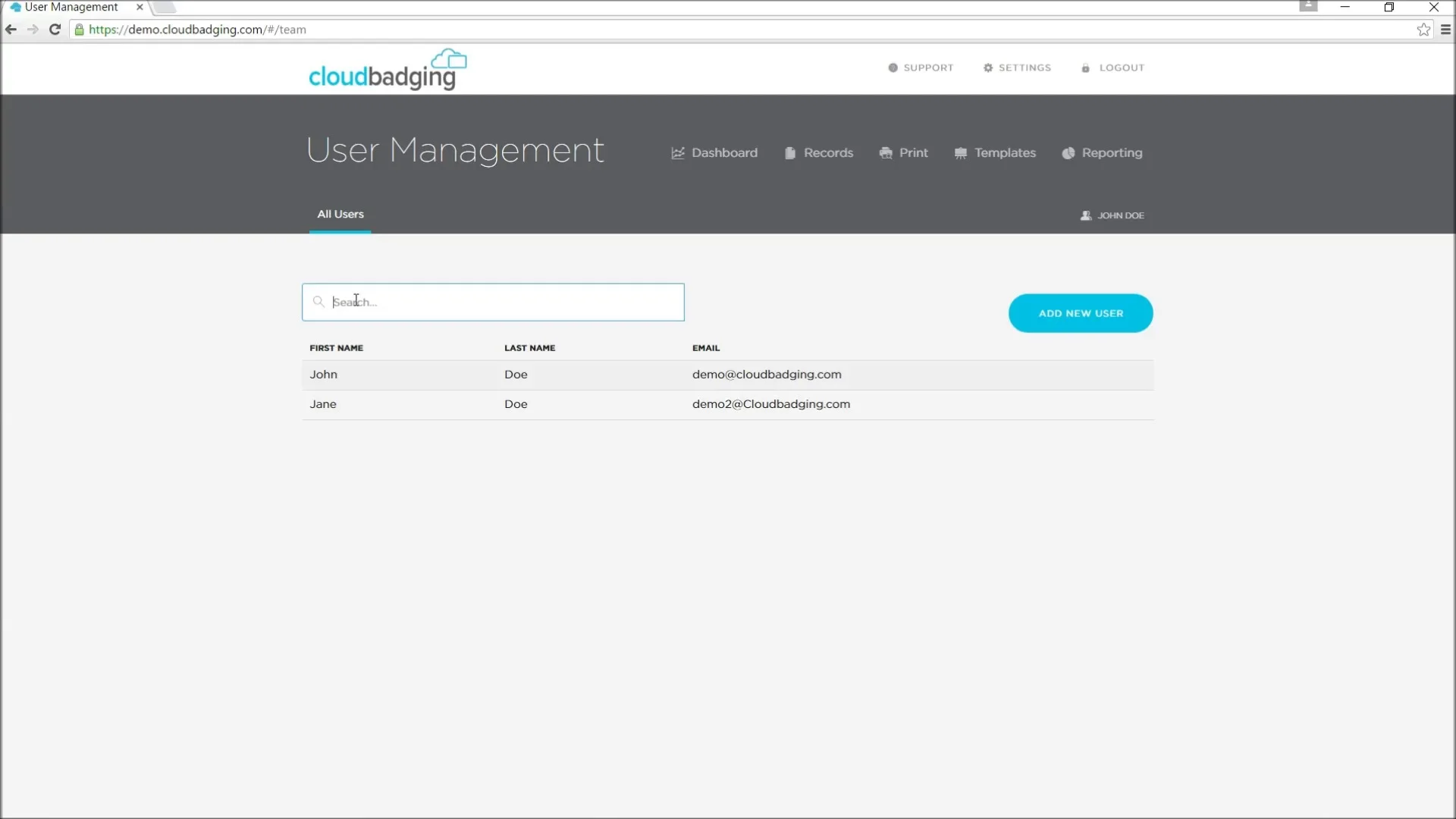 Cloudbadging Id Card Software